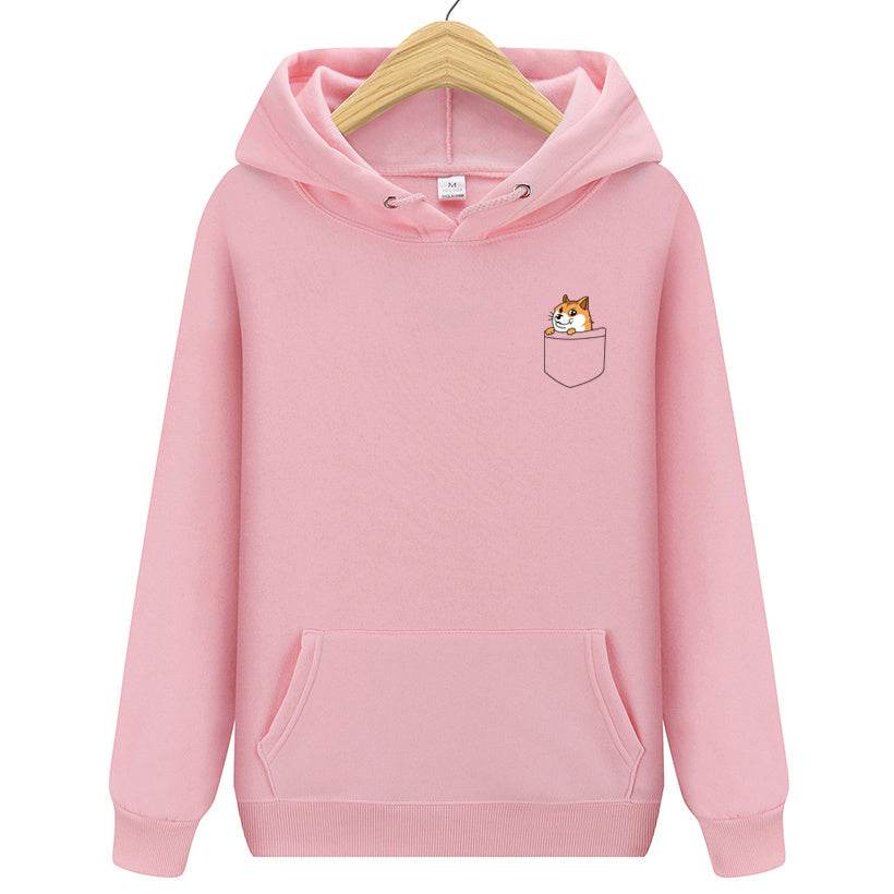 Hooded pullover sweater - Mubimart