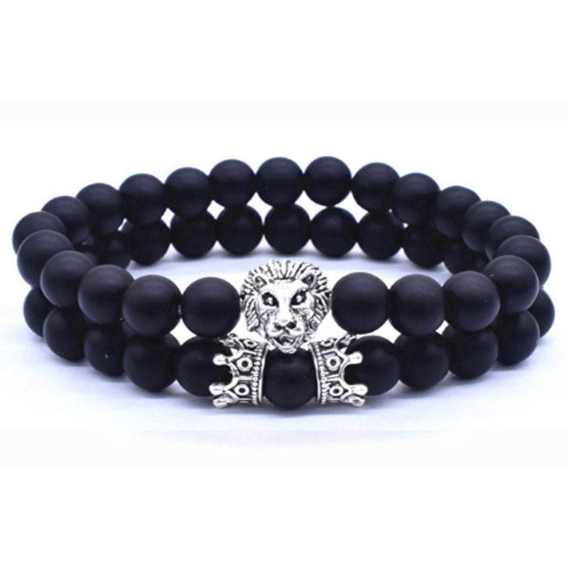 Crown charm bracelet - Mubimart