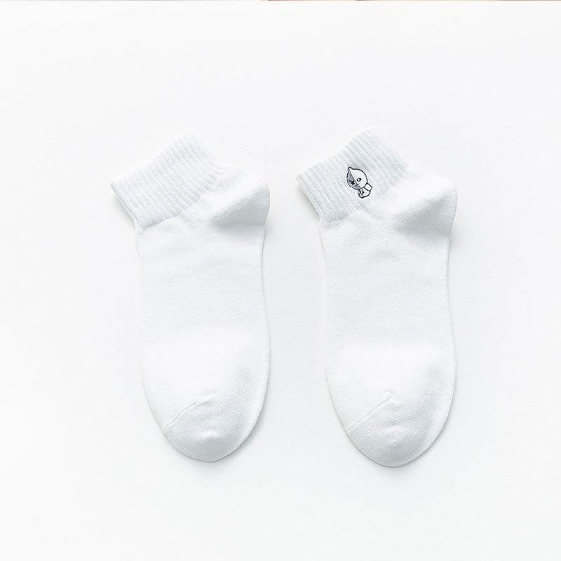 Low waist socks invisible boat socks - Mubimart