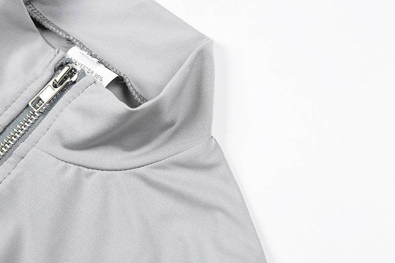 Reflective Paneled Bodysuit - Mubimart