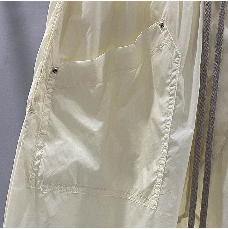 Loose Fitting Harlan Casual Summer Capris - Mubimart