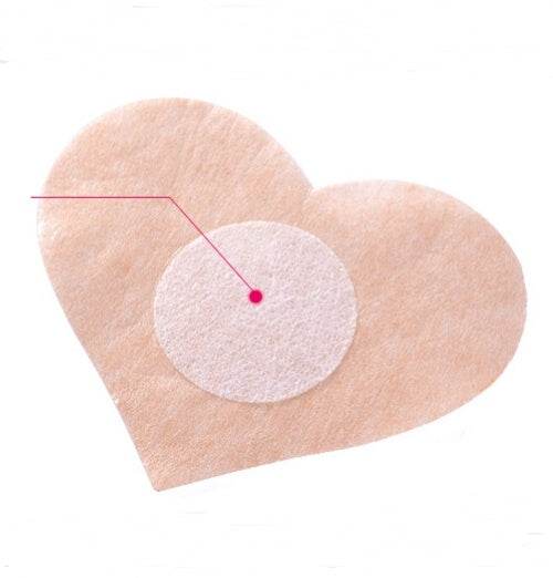 Sexy underwear non-woven anti-Bump nipple stickers - Mubimart