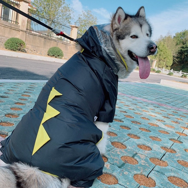 Pet light waterproof raincoat