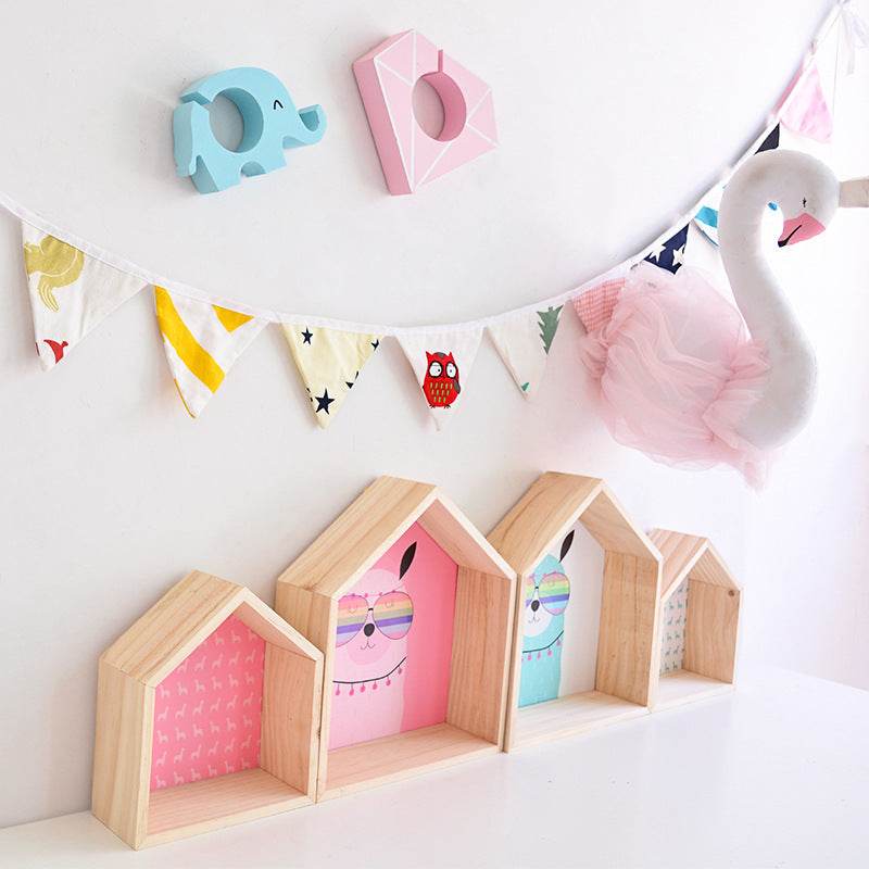 Room wall storage shelf decoration shelf - Mubimart