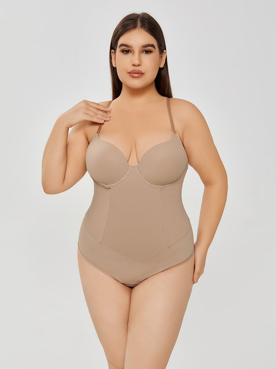 Shapewear Bodysuit Tummy Control Slim Body Shaper - Mubimart - Shapewear 