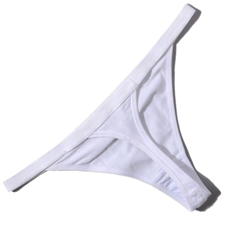 Sexy ladies cotton thong panties - Mubimart -  