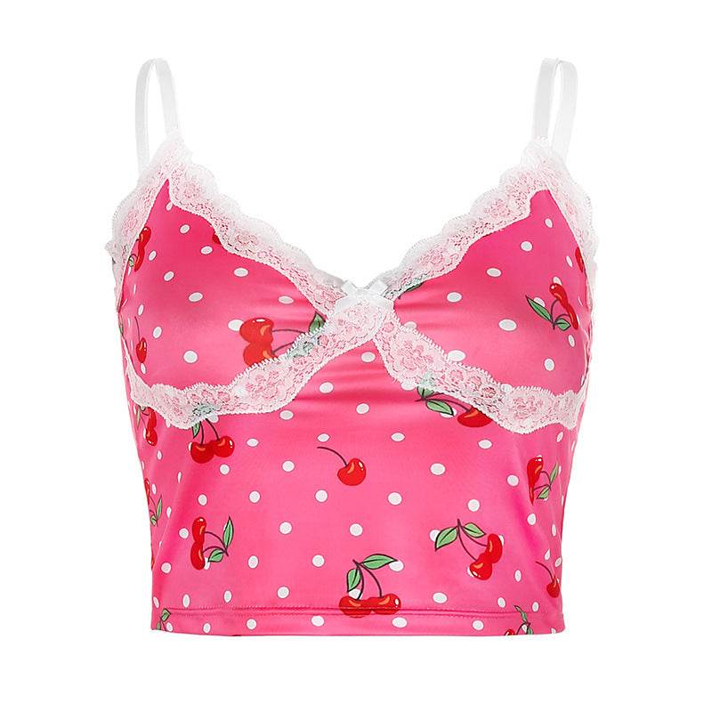 Stitching camisole - Mubimart