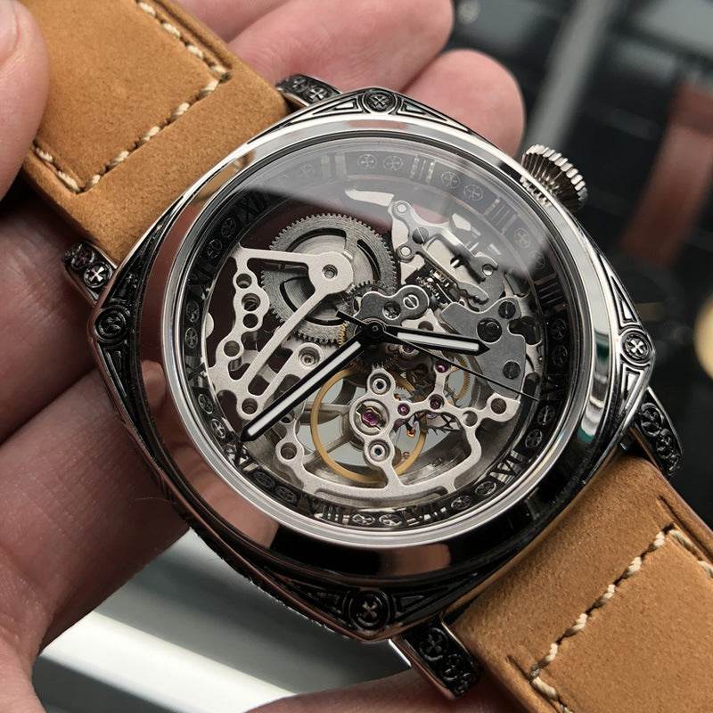 Mechanical hollowed-out watches - Mubimart