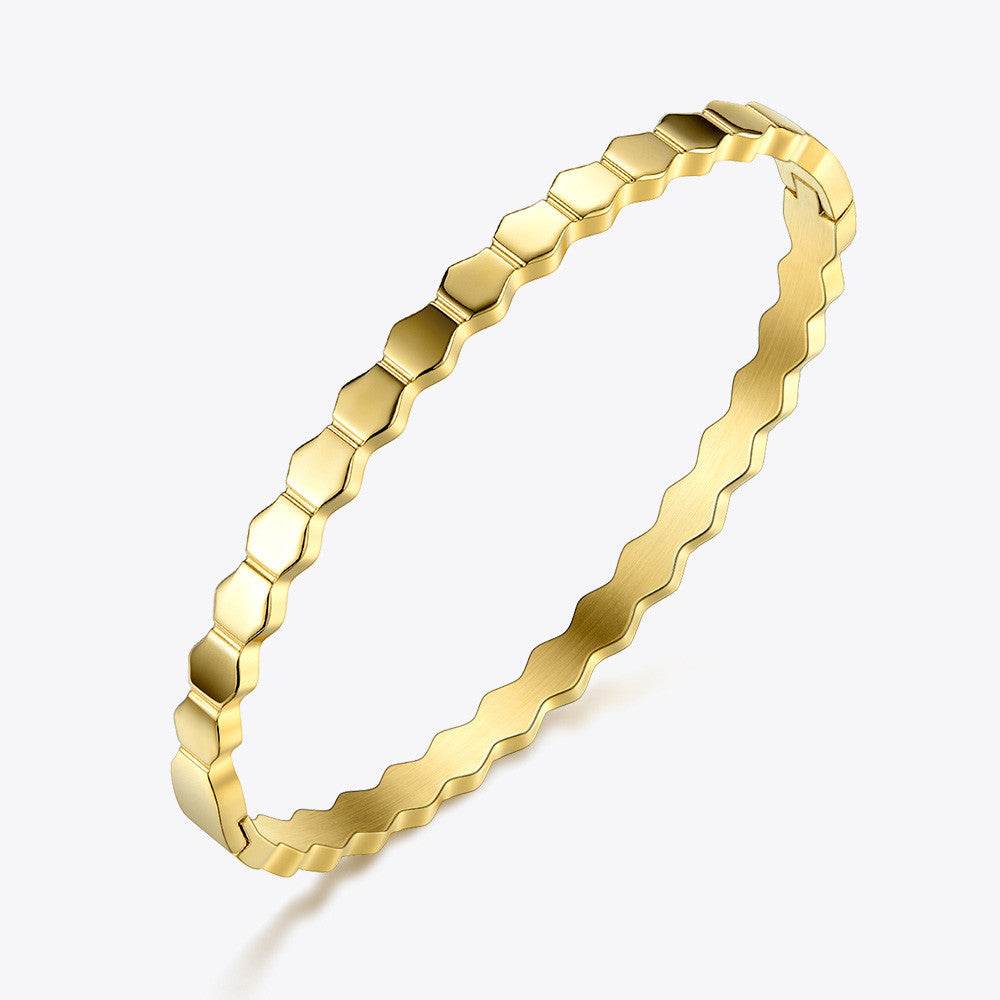 Enfashion Bracelet Bangle Women Jewelry Gold-Color - Mubimart