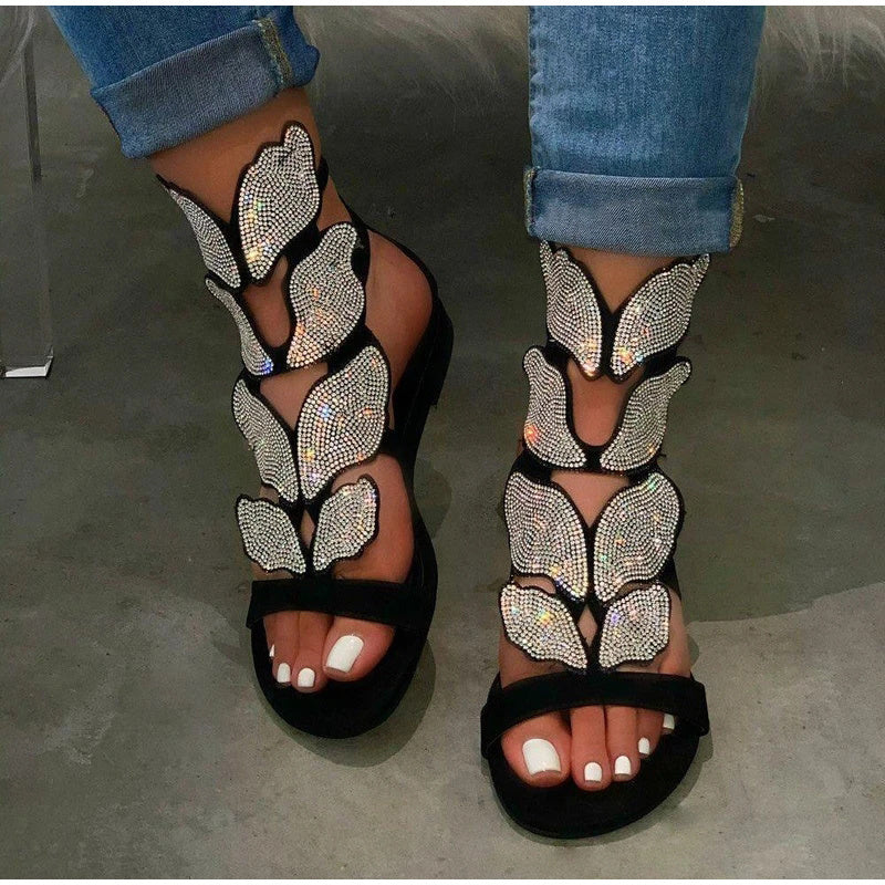 Flat Butterfly Sandals