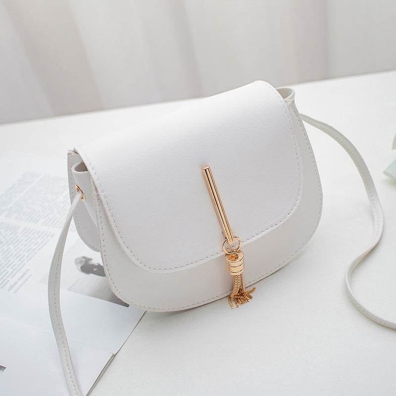 Shoulder bag tassel round bag women bag - Mubimart