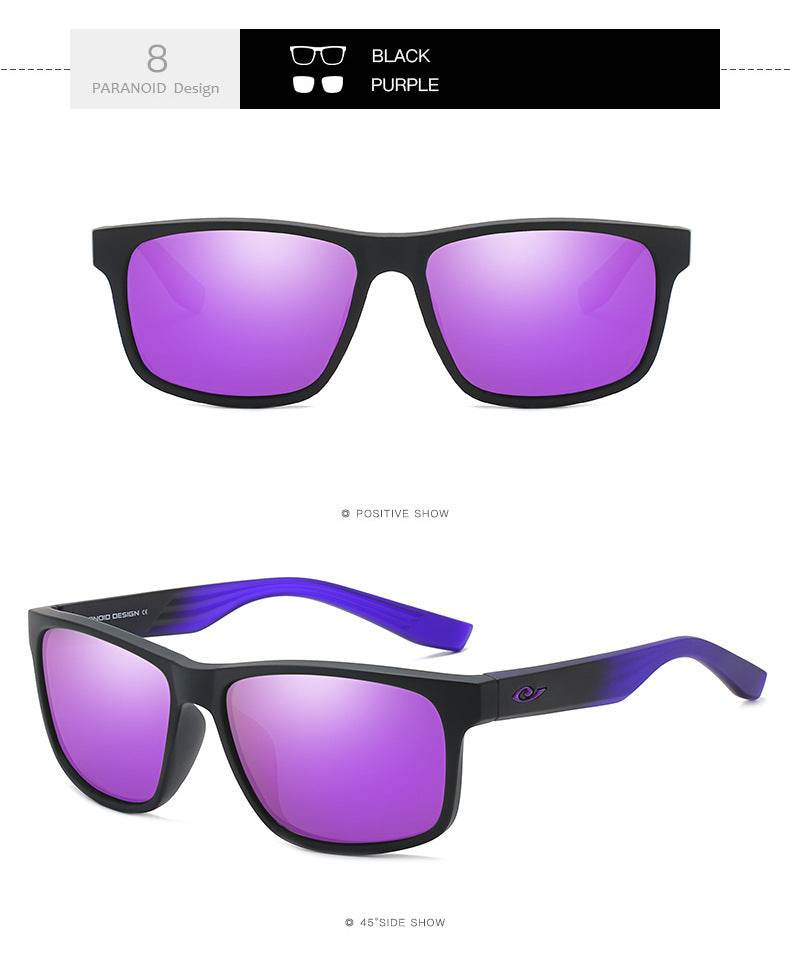 Men's sports polarized sunglasses - Mubimart
