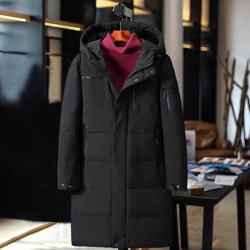Long padded down jacket for men - Mubimart