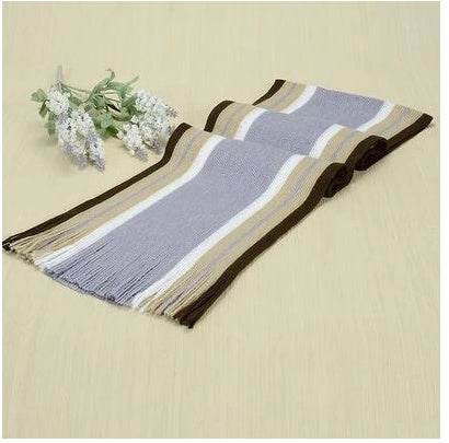 Autumn and winter fringed men's scarves - Mubimart
