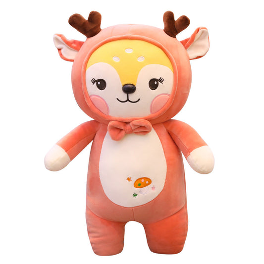 Fawn Throw Pillow Plush Toy