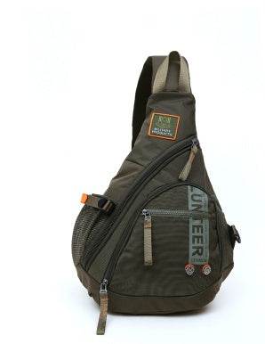 Men Oxford Sling Knapsack Shoulder Messenger Chest Bag Laptop Kettle Travel Assault Single Back Pack Cross Body Trekking Bags - Mubimart