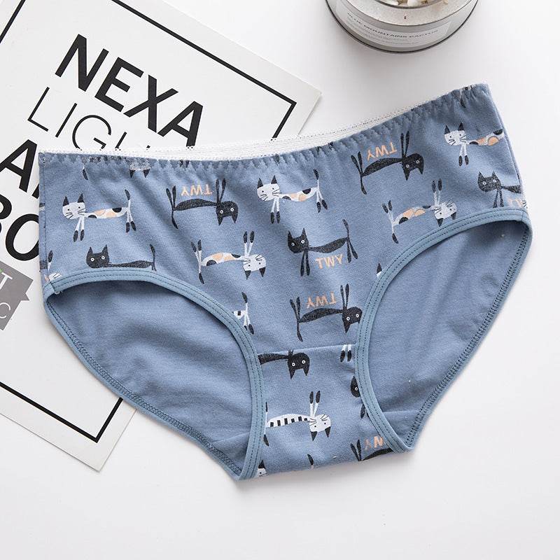 Printed girly panties - Mubimart