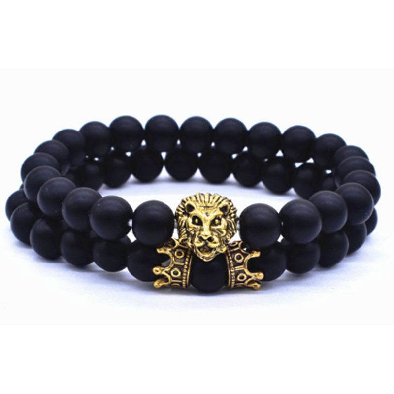 Crown charm bracelet - Mubimart