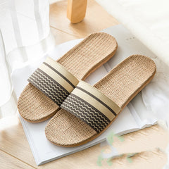 Slippers women summer home slippers couple slippers - Mubimart -  