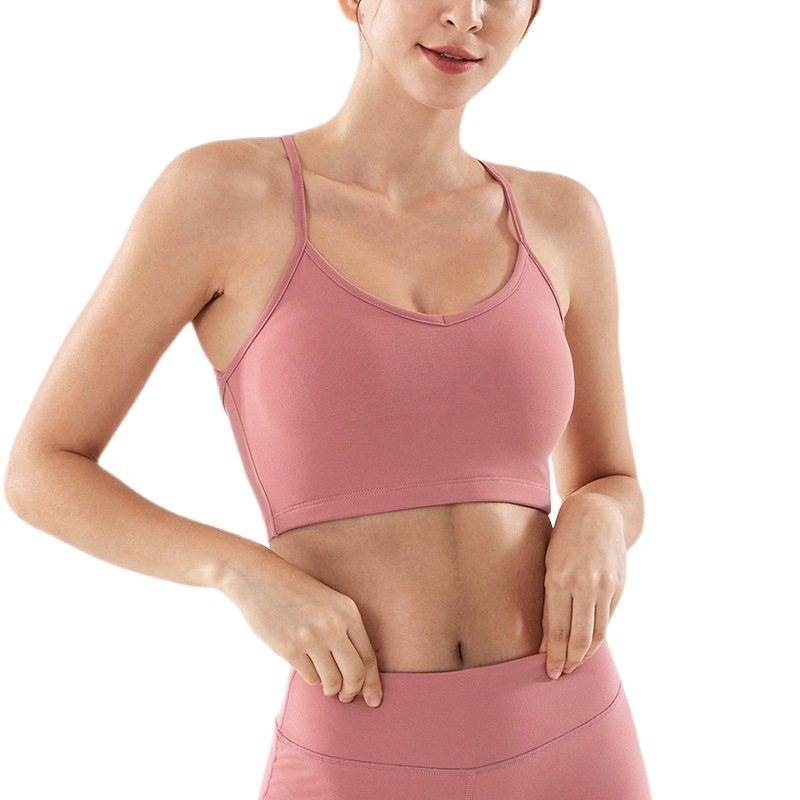 sports and leisure Yoga bra with chest pad sports bra - Mubimart