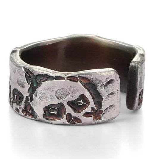 Skull Rhodium Plated Ring For Men - Mubimart