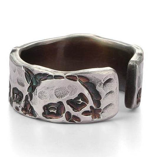 Skull Rhodium Plated Ring For Men - Mubimart