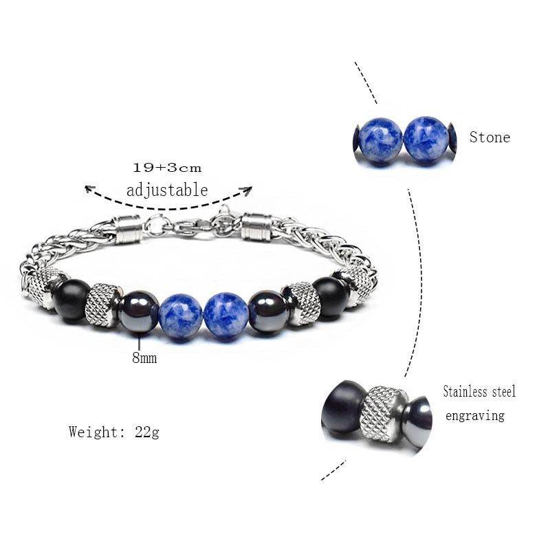 Stainless Steel Bracelet For Men - Mubimart