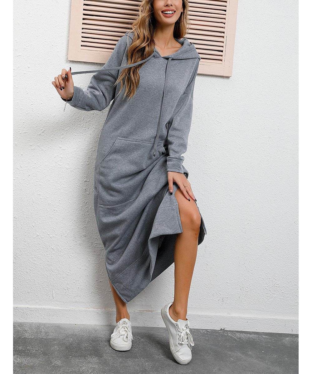 Loose Plus Size Casual Fashion DressPlus Size Casual Dress - Mubimart