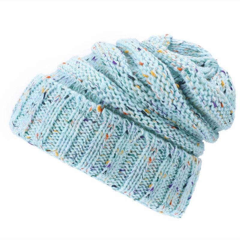Knitted Woolen Hats For Men And Women In Winter - Mubimart