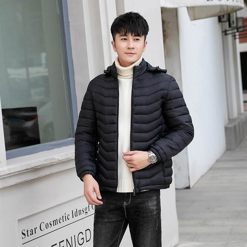 Lightweight Down Jacket Short Men - Mubimart