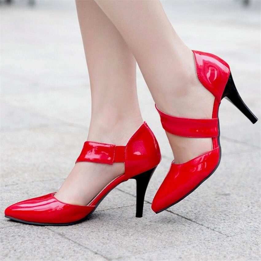 Pointed high heels - Mubimart