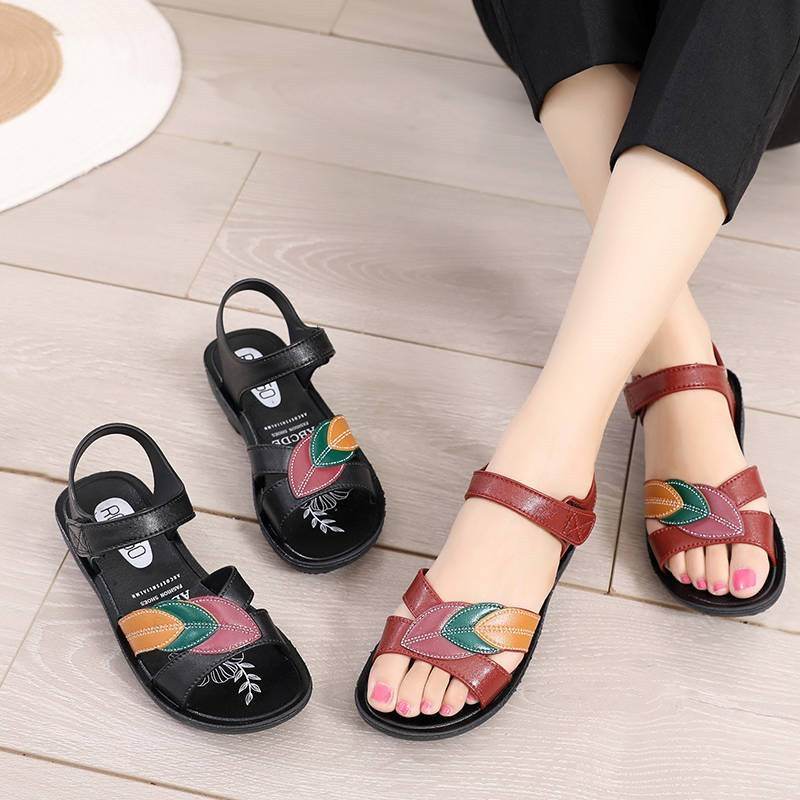 Elderly flat sandals - Mubimart
