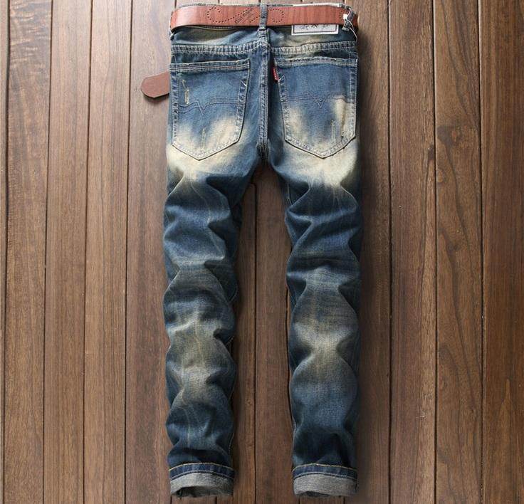 American Style Mens Jeans - Mubimart