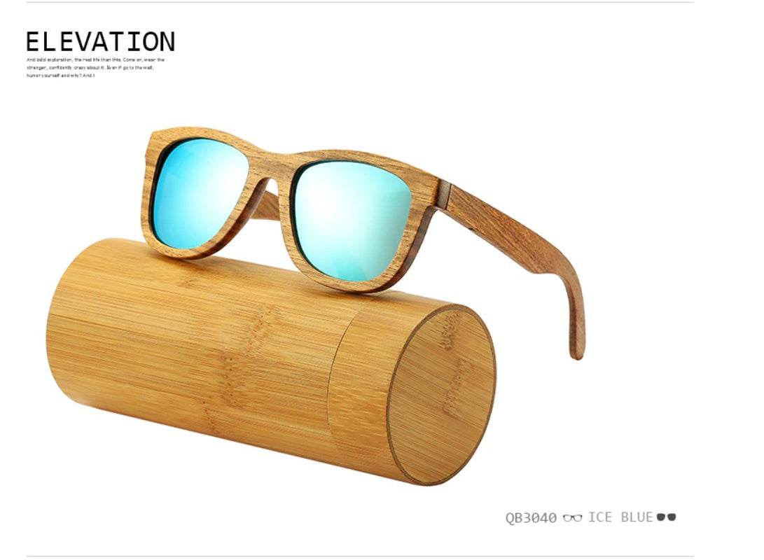 Bamboo Polarized Sunglasses - Mubimart