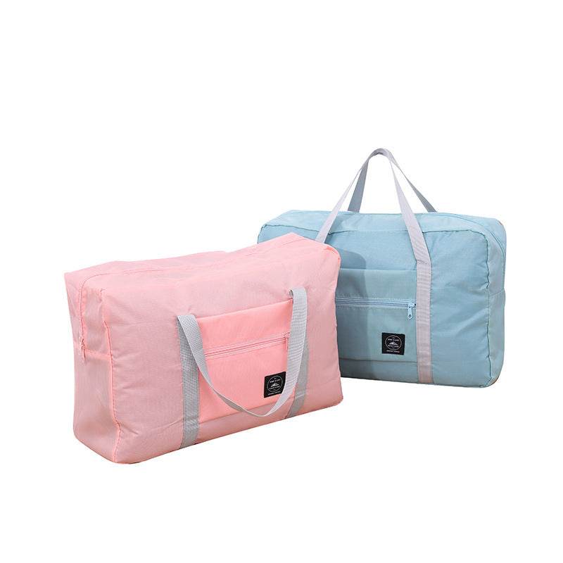 Foldable Travel Duffel Bag Women Home Sort Out Quilt Blanket Bag - Mubimart