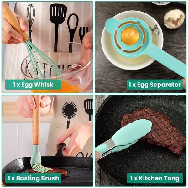 35 Piece Kitchen Cooking Utensil Set - Mubimart