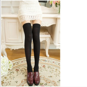 Women Over Knee High Socks Temptation Stretch Long Socks - Mubimart - Knee high socks 