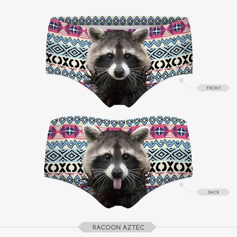 Sexy Panties Wholesale 3d Print Cat Cotton Underwear Women panties Seamless Briefs ropa interior mujer lingerie - Mubimart