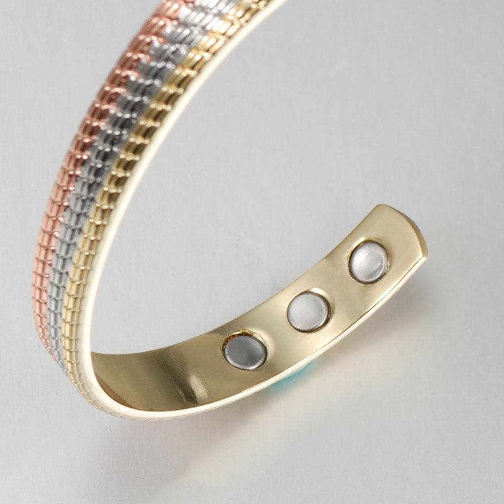 Pure Copper Magnetic Bangle Bracelet - Mubimart