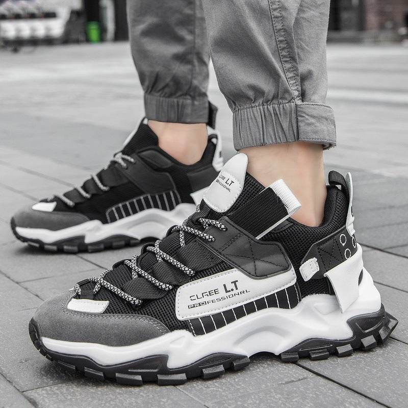 Breathable Trend Men's Shoes Sports Shoes Casual Shoes Men - Mubimart