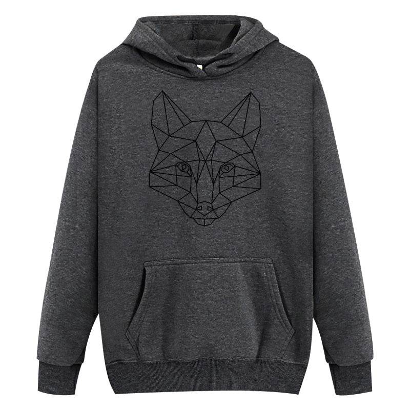 Hooded pullover sweater - Mubimart