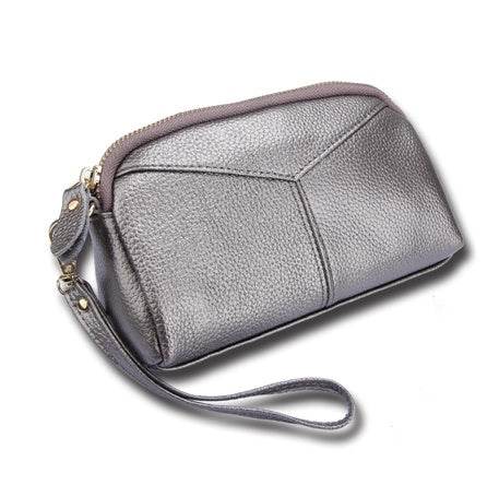 Genuine leather Casual Women Clutches - Mubimart