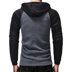 Men's Casual Slim Zipper Cardigan Hoodie