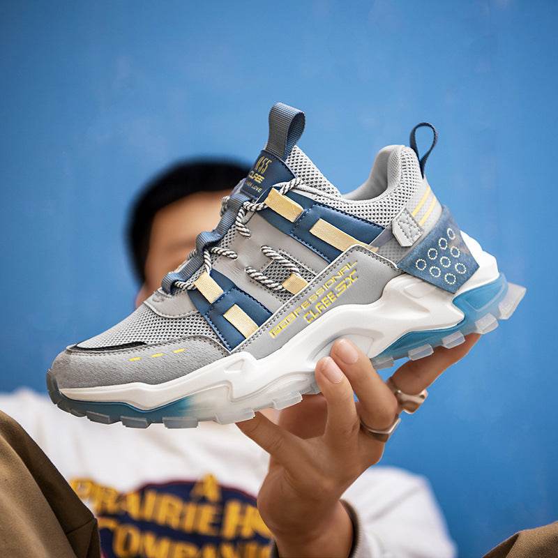 Comfortable daddy shoes student sports shoes running shoes trendy shoes - Mubimart