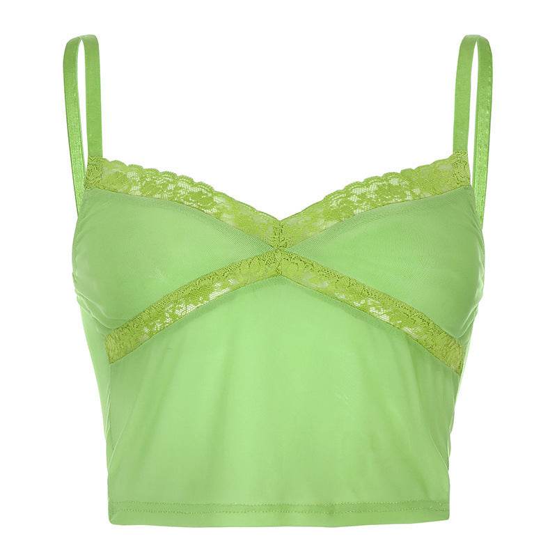 Stitching camisole - Mubimart