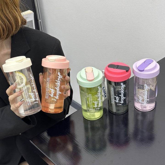 Plastic Water Cup Scented Tritan High Temperature Resistant Large Capacity Cup - Mubimart