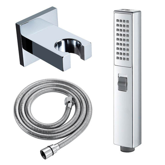 Bathroom Hand-held Rain Shower Head - Mubimart