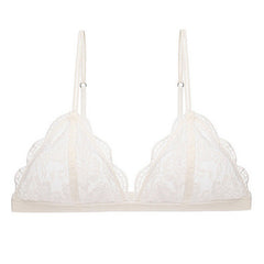 Lightweight Lace Wireless Bra Underwear - Mubimart -  