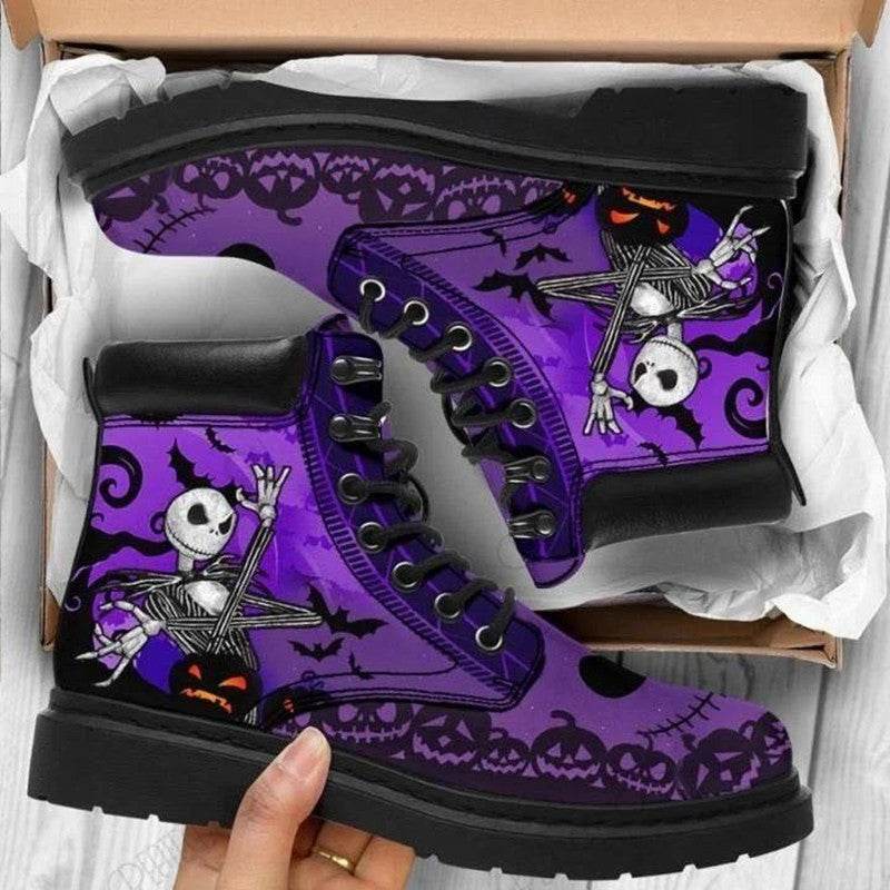 Printed high-top boots women - Mubimart