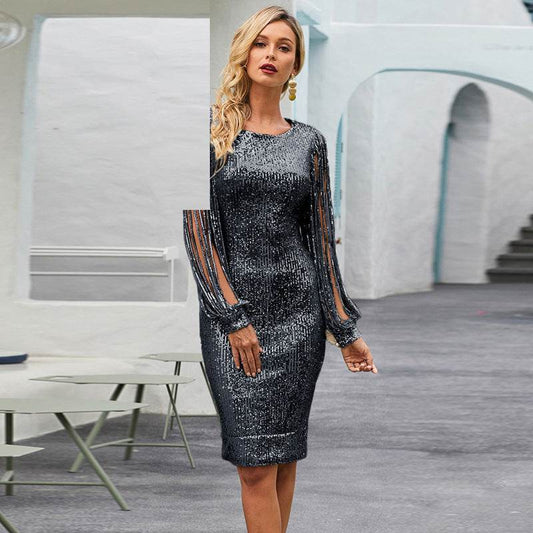 Prom sequin dress - Mubimart